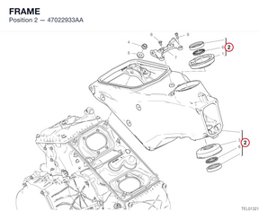 FRAME 47022933AA diagram position