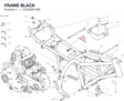 FRAME BLACK 47028291BB diagram position