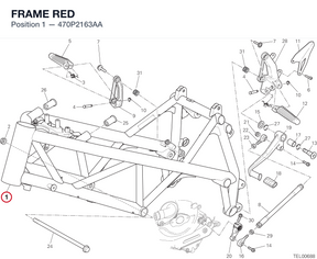 FRAME RED 470P2163AA diagram position