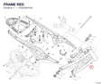 FRAME RED 470Z2041AA diagram position