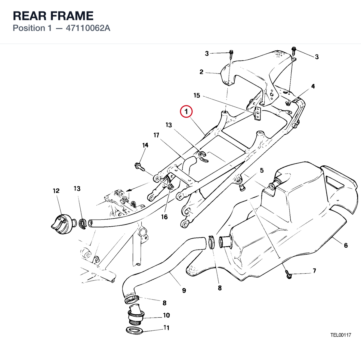 REAR FRAME