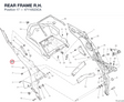 REAR FRAME R.H. 47110523CA diagram position