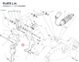 PLATE L.H. 47110582BB diagram position