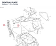 CENTRAL PLATE 47111581BA diagram position