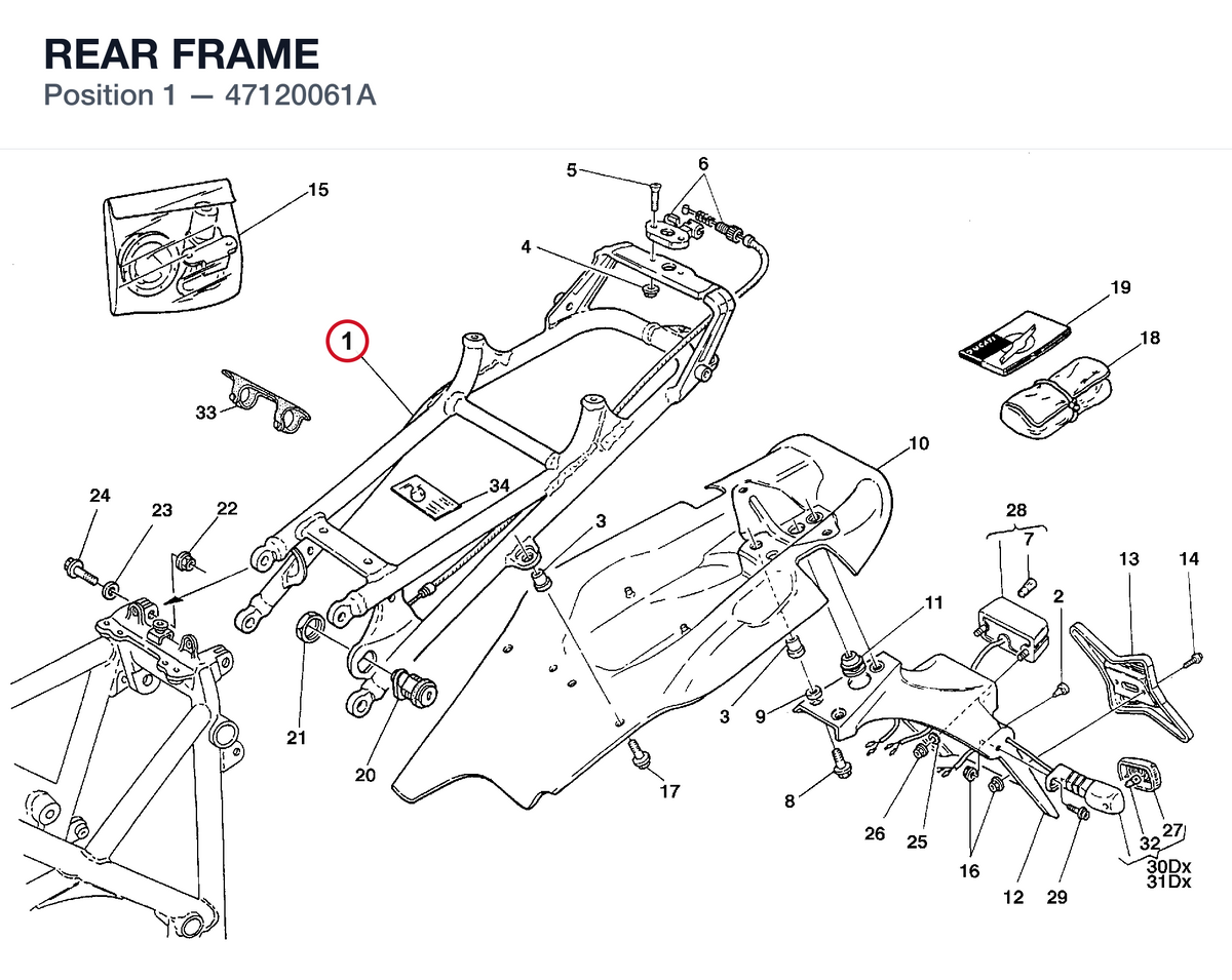 REAR FRAME