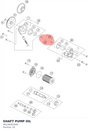 Diagram preview: SHAFT PUMP OIL (96238002000)