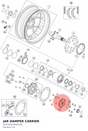 Diagram preview: JAR DAMPER CARRIER (6131005000033S)