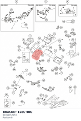 Diagram preview: BRACKET ELECTRIC (60311057050)