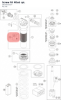 Diagram preview: Screw fill M5x6 cpl. (36120151S1T)