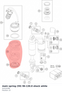 Diagram preview: main spring (59) 96-130.0 shock white (91010396)