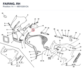 FAIRING, RH