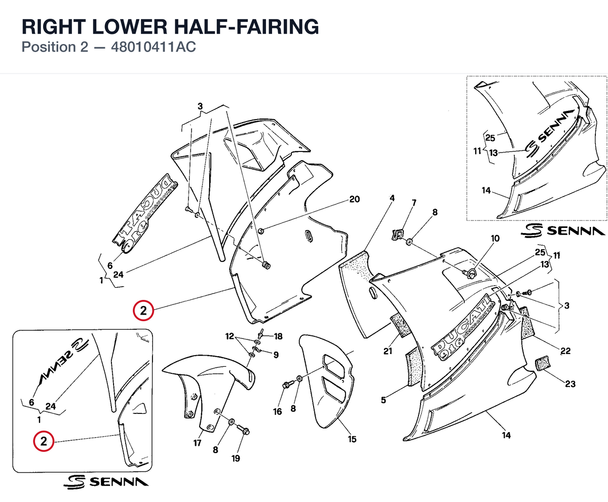 RIGHT LOWER HALF-FAIRING