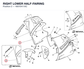 RIGHT LOWER HALF-FAIRING