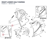 RIGHT LOWER HALF-FAIRING