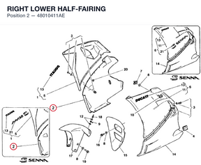 RIGHT LOWER HALF-FAIRING