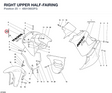 RIGHT UPPER HALF-FAIRING