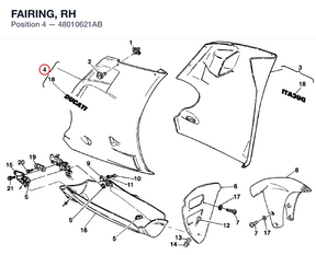 FAIRING, RH