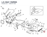 L.H. HALF- FAIRING