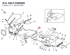 R.H. HALF-FAIRING