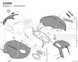 COVER 48012642AA diagram position