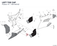 LEFT TOE CAP 48014461AZ diagram position