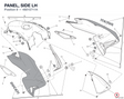 PANEL, SIDE LH 48015711A diagram position