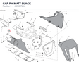 CAP RH MATT BLACK 48018072AK diagram position