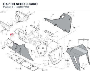 CAP RH NERO LUCIDO 48018073AB diagram position