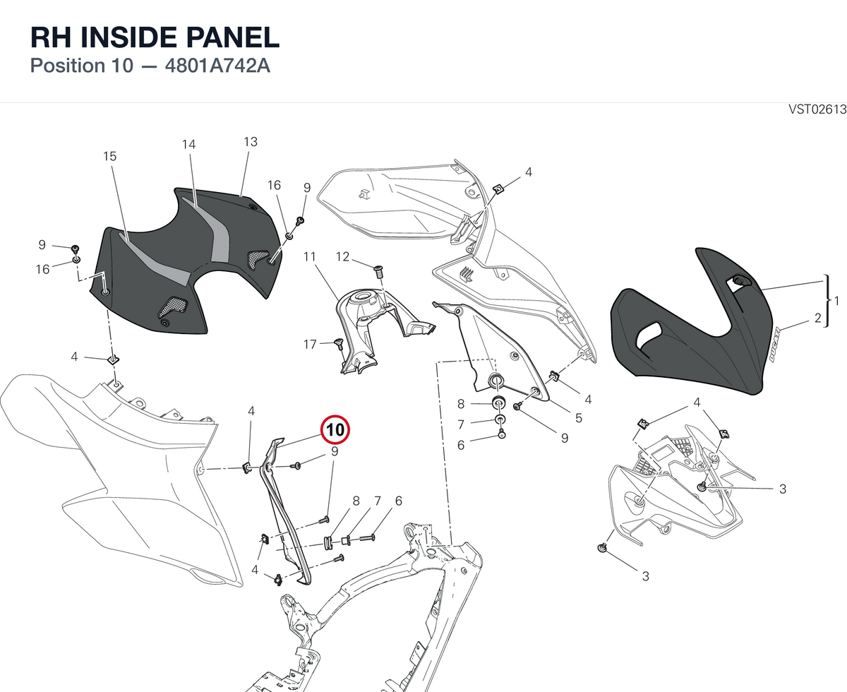 RH INSIDE PANEL 4801A742A diagram position