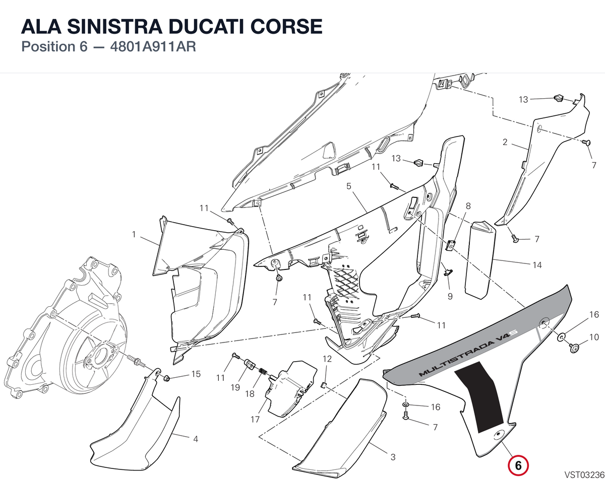 ALA SINISTRA DUCATI CORSE