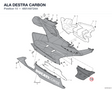 ALA DESTRA CARBON 4801A972AA diagram position