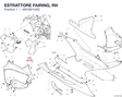ESTRATTORE FAIRING, RH 4801B012AD diagram position