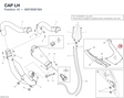 CAP LH 4801B081BA diagram position