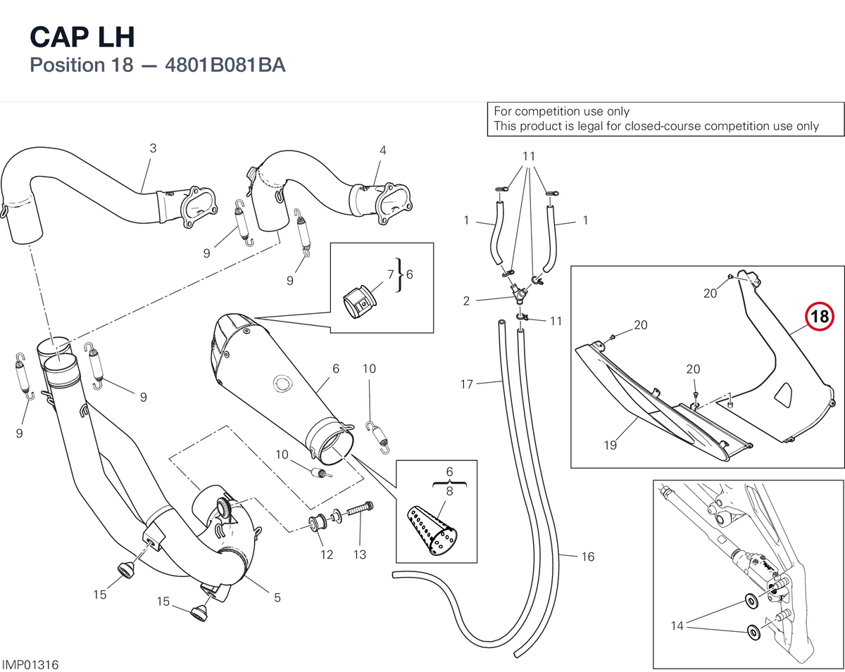 CAP LH 4801B081BA diagram position