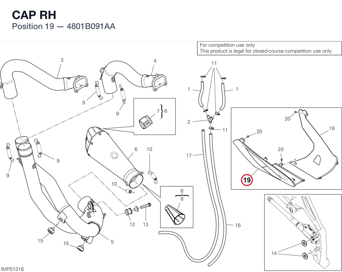 CAP RH 4801B091AA diagram position