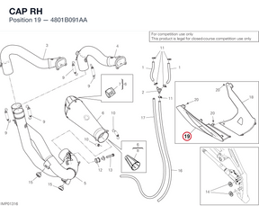 CAP RH 4801B091AA diagram position