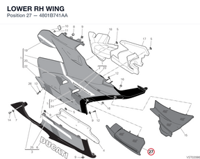 LOWER RH WING 4801B741AA diagram position