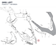 GRID, LEFT 4801B962A diagram position