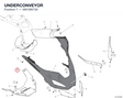 UNDERCONVEYOR 4801B973A diagram position
