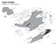 TANK COVER 4801C461AA diagram position