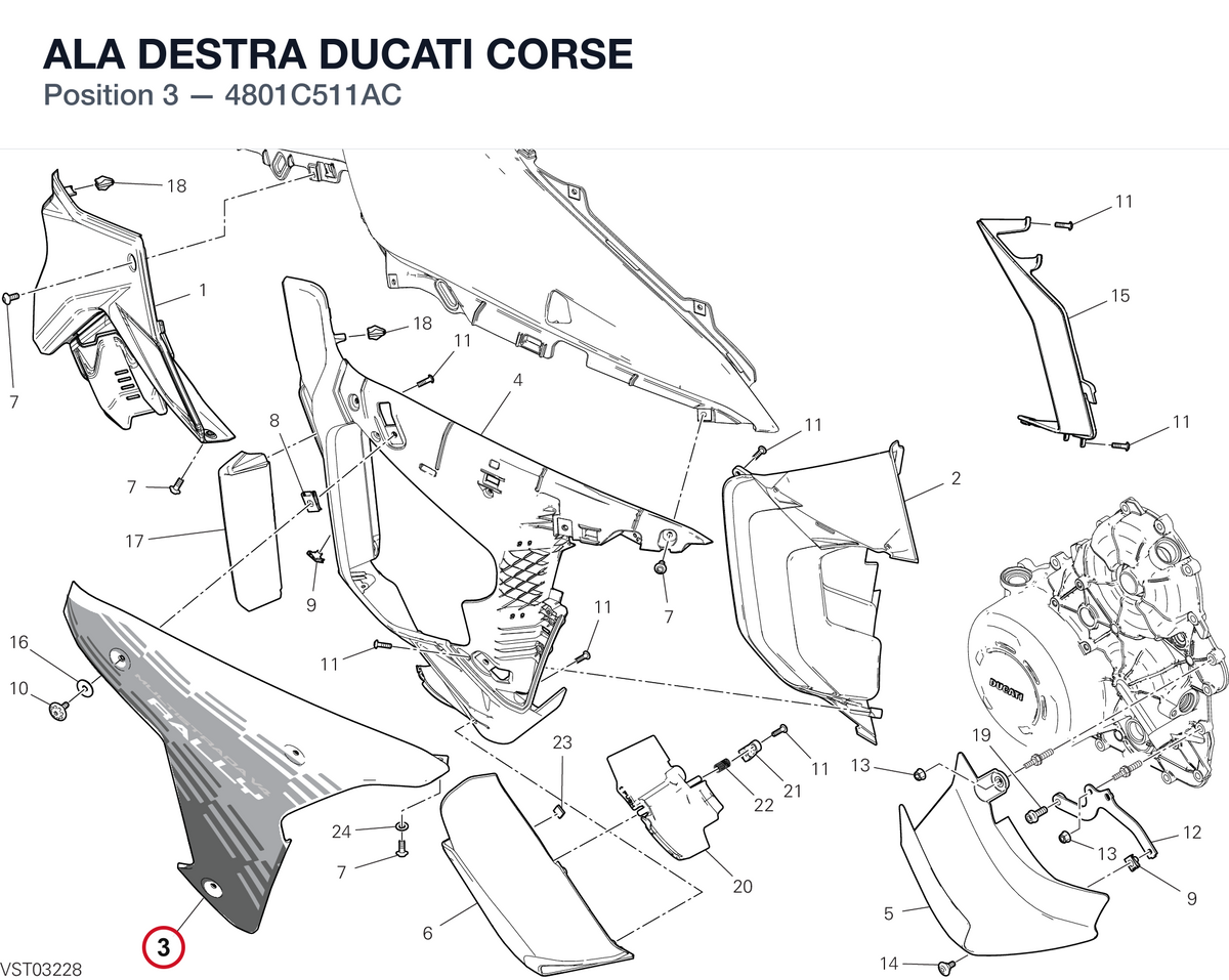 ALA DESTRA DUCATI CORSE