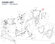 COVER LEFT 4801E663AA diagram position
