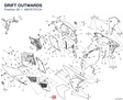 DRIFT OUTWARDS 4801E731CA diagram position