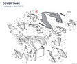 COVER TANK 4801F231C diagram position