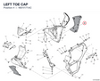 LEFT TOE CAP 4801I171AC diagram position