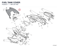 FUEL TANK COVER 4801J011BC diagram position