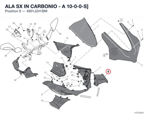 ALA SX IN CARBONIO - A 10-0-0-S]