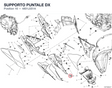 SUPPORTO PUNTALE DX 4801J351A diagram position