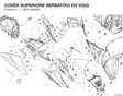 COVER SUPERIORE SERBATOIO DX V22Q 4801J463AB diagram position