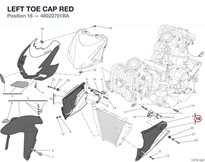 LEFT TOE CAP RED 48022701BA diagram position